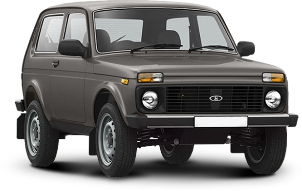 Lada 4x4 3 дв. в цвете brown