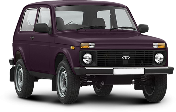 Lada 4x4 3 дв. в цвете violet