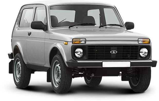 Lada 4x4 3 дв. в цвете white