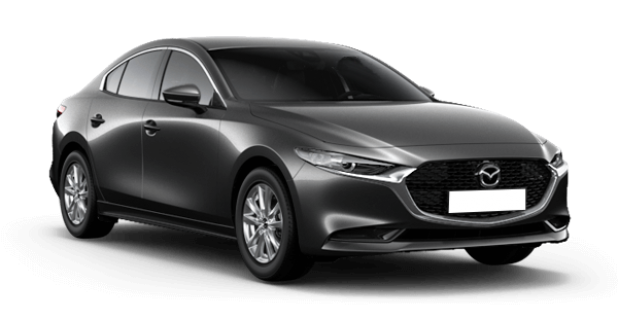 Mazda 3 Sedan New в цвете Machine Gray