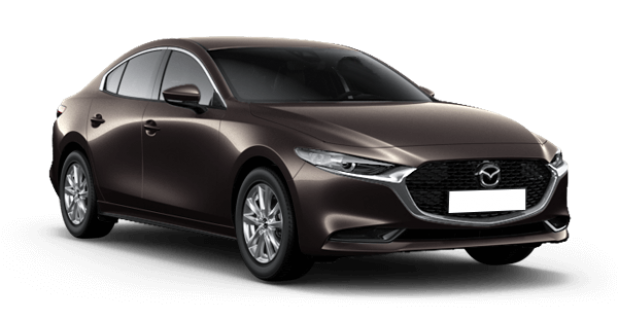 Mazda 3 Sedan New в цвете Titanium Flash MC