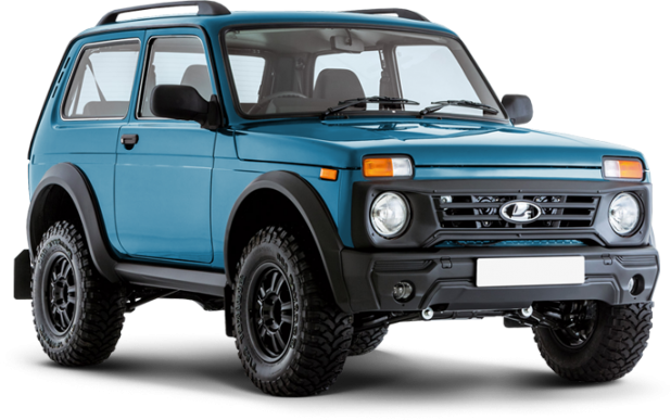 Lada 4x4 Bronto в цвете blue