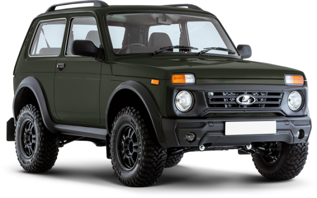 Lada 4x4 Bronto в цвете green