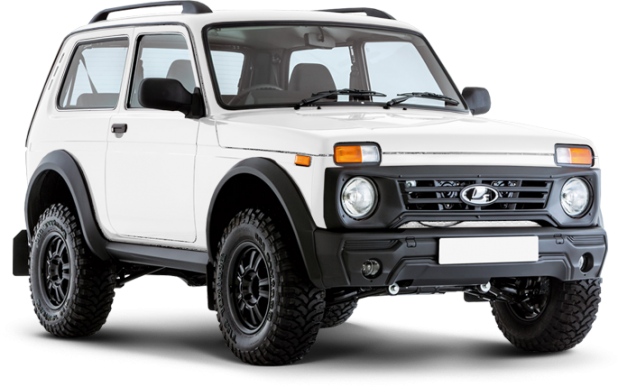 Lada 4x4 Bronto в цвете white