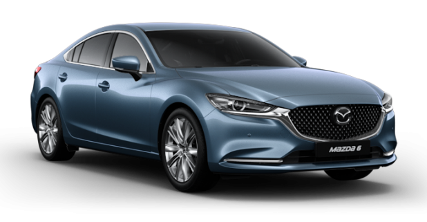 Mazda 6 Sedan New в цвете Blue Reflex