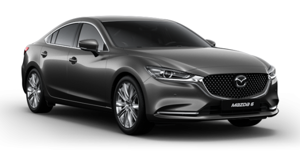 Mazda 6 Sedan New в цвете Machine Gray