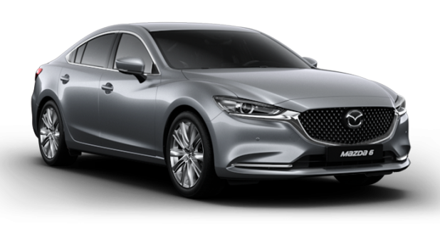 Mazda 6 Sedan New в цвете Sonic Silver