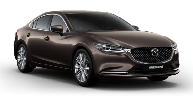 Mazda 6 Sedan New в цвете Titanium Flash