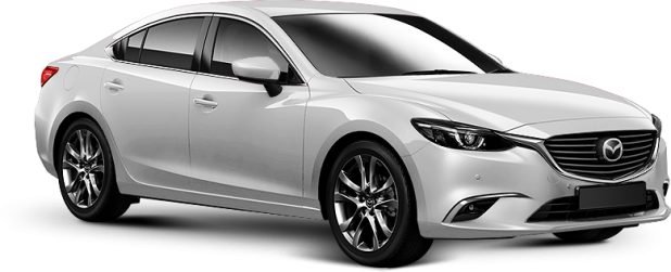 Mazda 6 в цвете arctic white