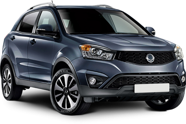 Ssangyong Actyon в цвете dark blue