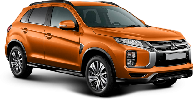 Mitsubishi ASX New в цвете оранжевый