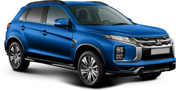 Mitsubishi ASX New в цвете синий металлик