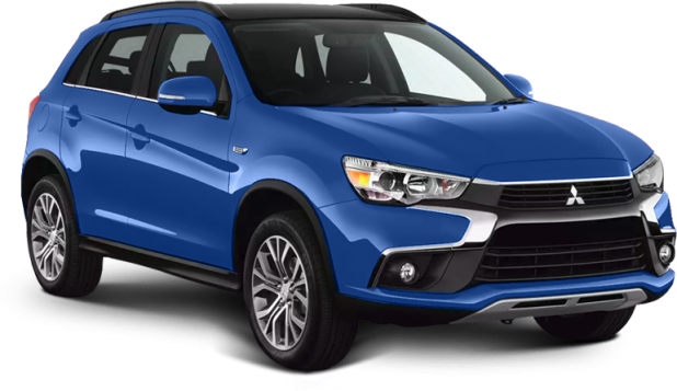 Mitsubishi ASX 2019 в цвете синий