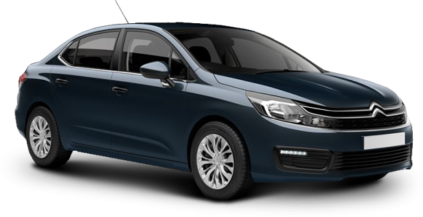 Citroen C4 Sedan в цвете blue