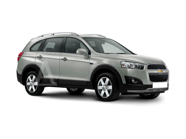 Chevrolet Captiva в цвете Серебристый металлик