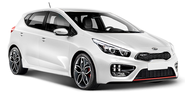 Kia Ceed GT в цвете Cassa white