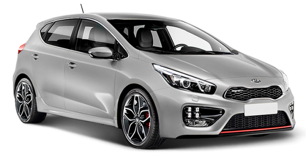 Kia Ceed GT в цвете Machine silver