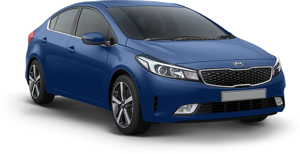 Kia Cerato Classic в цвете planet blue