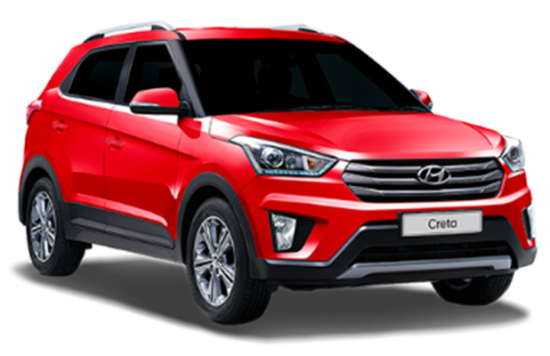 Hyundai Creta 2016 в цвете Красный