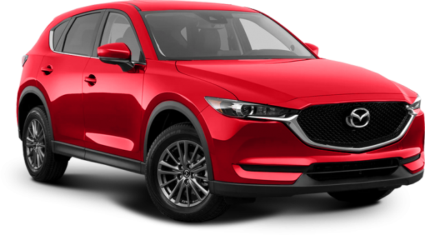 Mazda CX-5 в цвете soul red