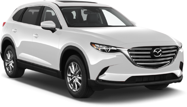 Mazda CX-9 в цвете crystal white