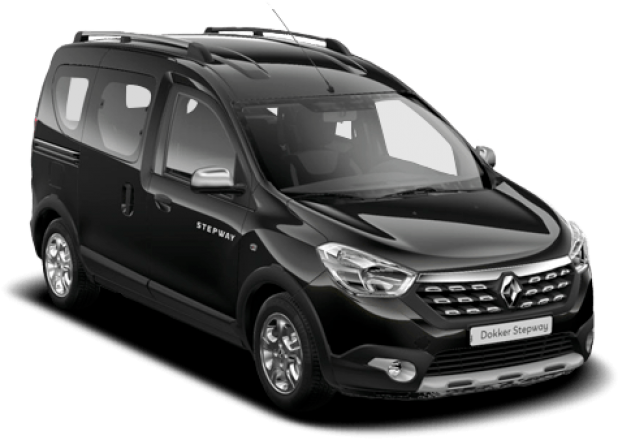 Renault Dokker Stepway в цвете Черный