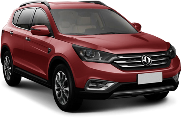 Dongfeng AX7 в цвете красный