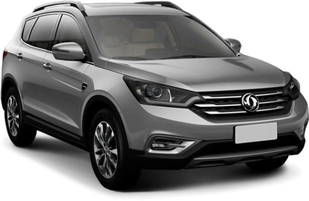 Dongfeng AX7 в цвете серебристый