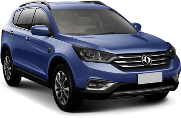 Dongfeng AX7 в цвете синий