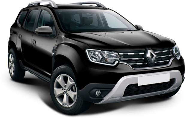 Renault Duster 2021 в цвете чёрный