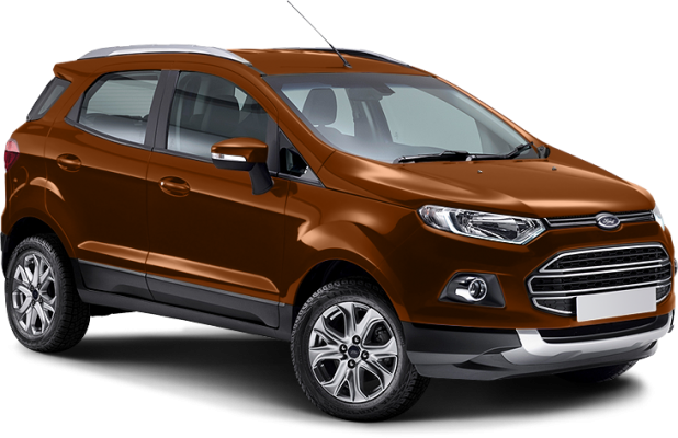 Ford Ecosport в цвете copper pulse