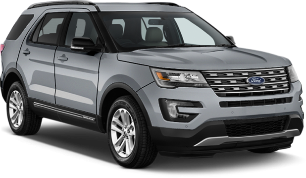 Ford Explorer в цвете moondust silver