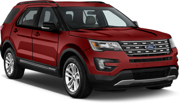 Ford Explorer в цвете race red