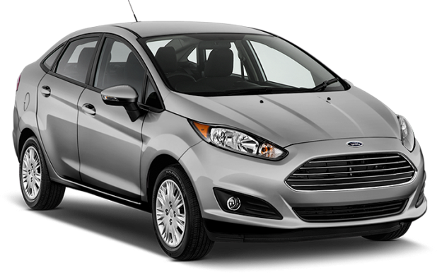 Ford Fiesta Sedan в цвете silver