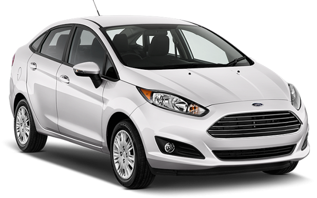 Ford Fiesta Sedan в цвете white