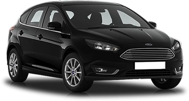 Ford Focus Hatchback в цвете black