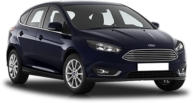 Ford Focus Hatchback в цвете blue