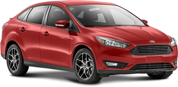 Ford Focus Sedan в цвете red