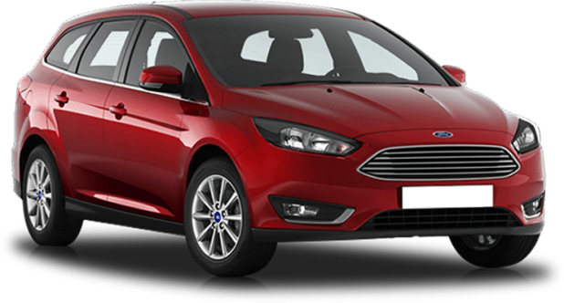 Ford Focus Universal в цвете red