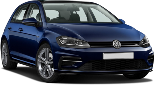 Volkswagen Golf в цвете space blue