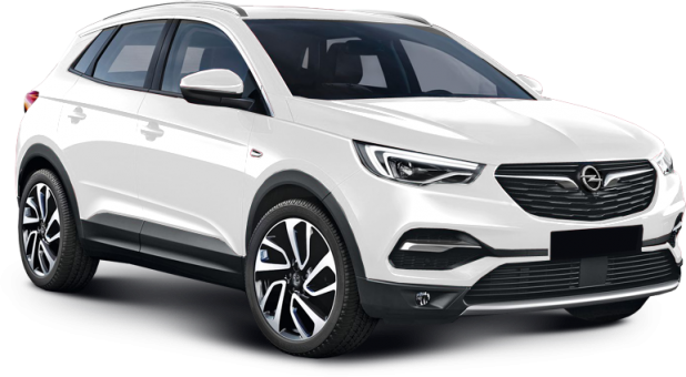 Opel Grandland X в цвете jade white