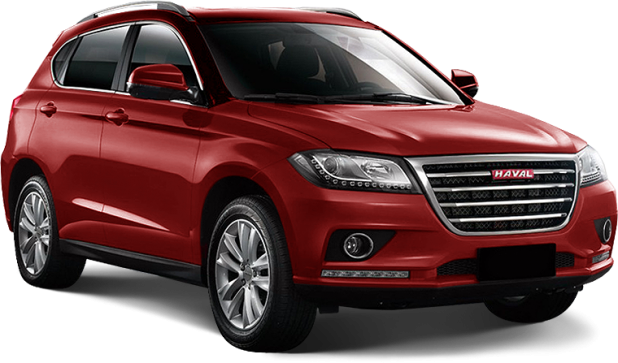 Haval H2 в цвете china red