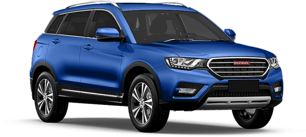 Haval H6 Coupe в цвете fashion blue