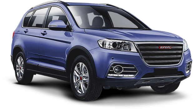 Haval H6 в цвете modern blue