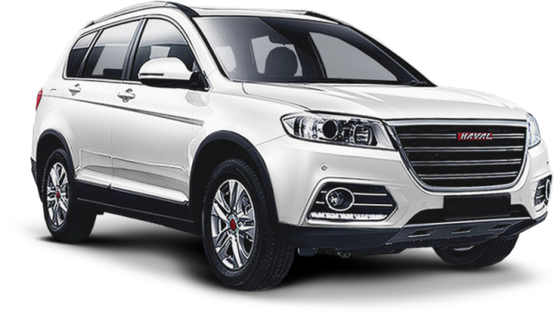 Haval H6 в цвете snow white