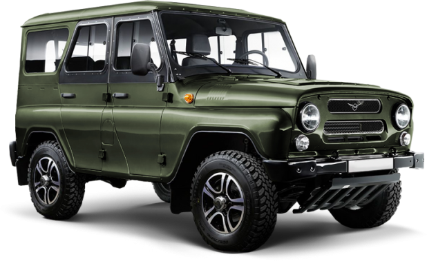 Uaz Hunter в цвете зелёный