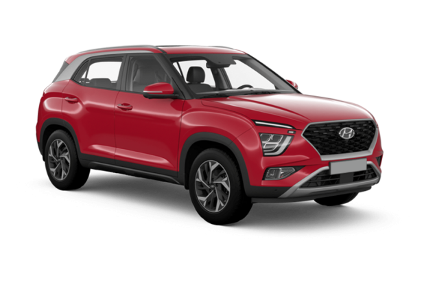 Hyundai New Creta в цвете Dragon Red