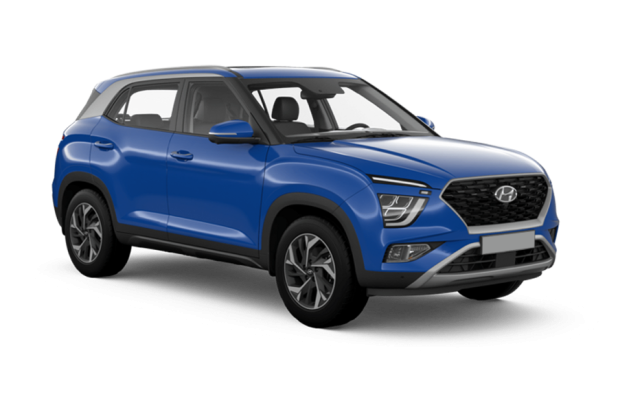 Hyundai New Creta в цвете Galaxy Blue