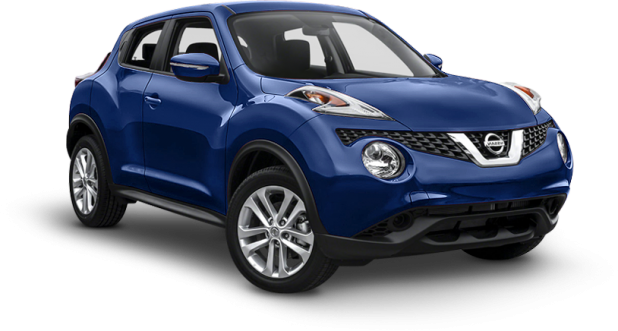 Nissan New Juke в цвете голубой