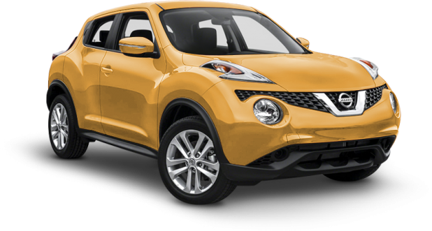 Nissan New Juke в цвете жёлтый